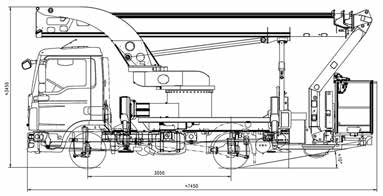 Arbeitsbühne 30 Meter Plan