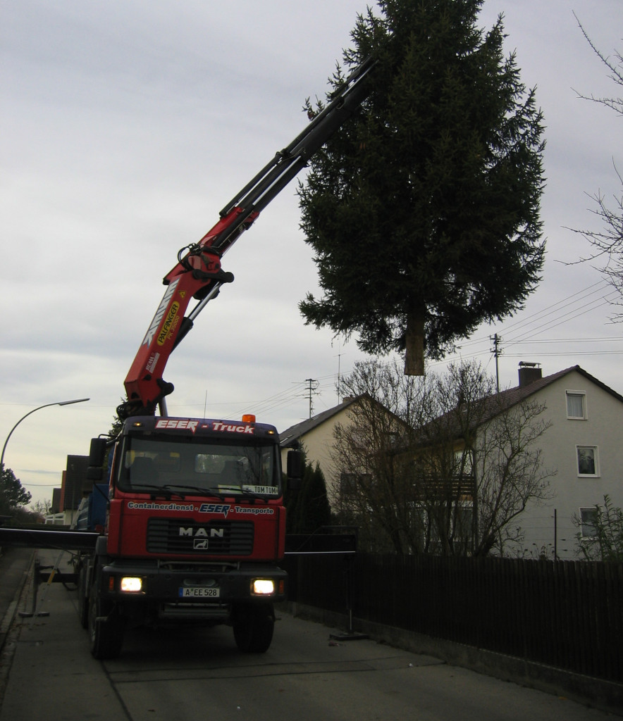 Hebebühne 26 Meter ausgefahren